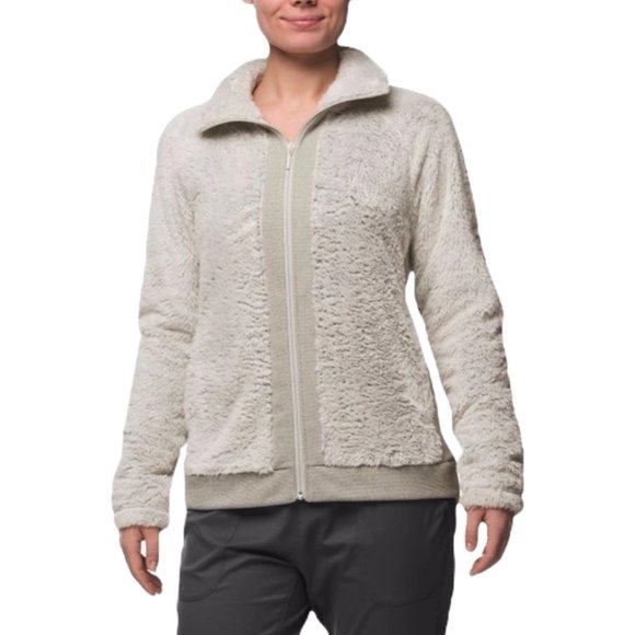 The North Face Jackets & Blazers - The North Face Women's Furry Fleece Full Zip Outdoor Winter Cozy Jacket Cream S